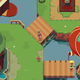 When you’re done prepping in your cool floating town/base take a hot air balloon down for your next run in Geodia